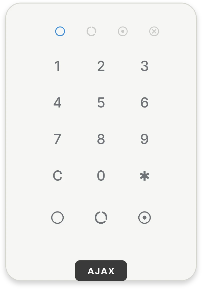 Ajax KeyPad
