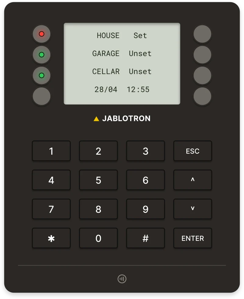 Jablotron JA-155E, JA-115E