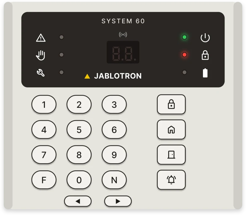 Jablotron JA-63E, JA-63F
