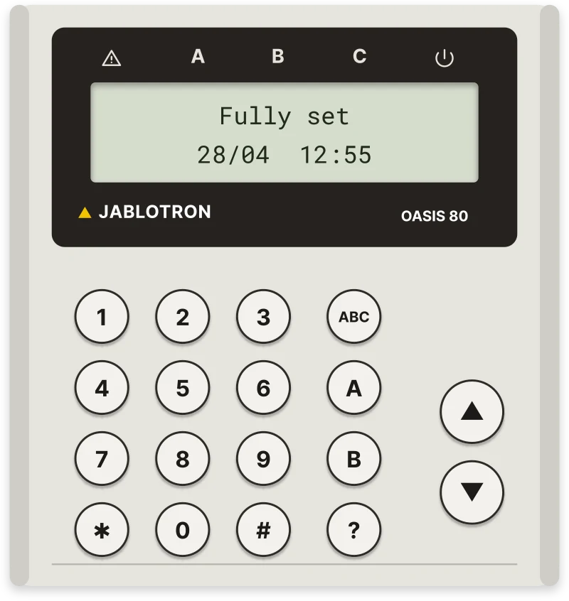 Jablotron JA-80F, JA-80E