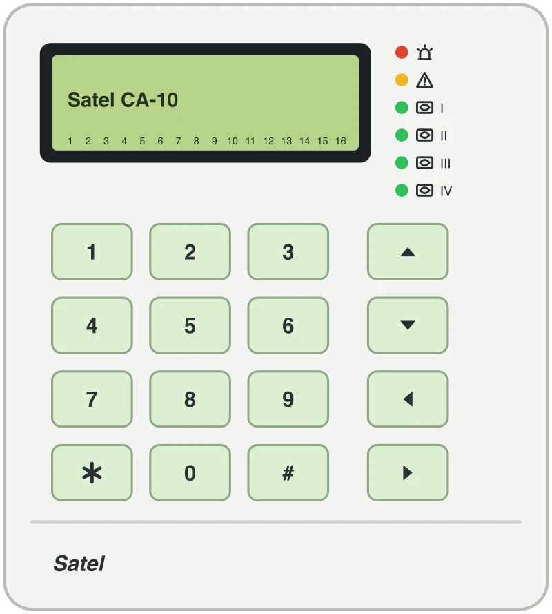 Satel CA-10 KLCD