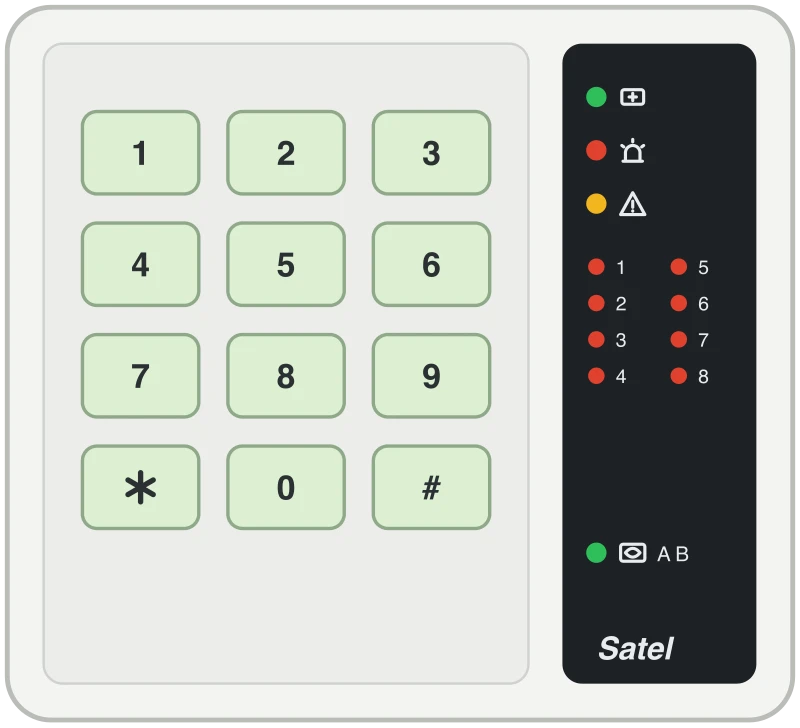 Satel CA-6 KLED