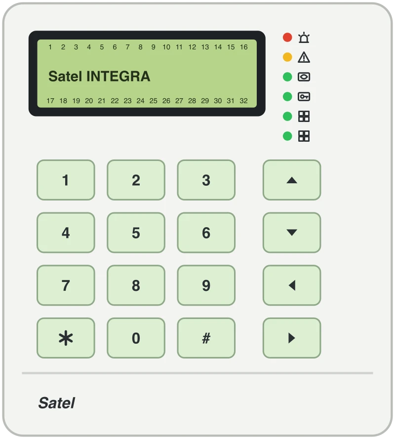 Satel INT-KLCDK-GR