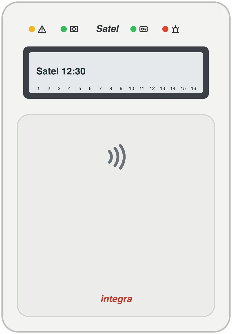 Satel INT-KLFR