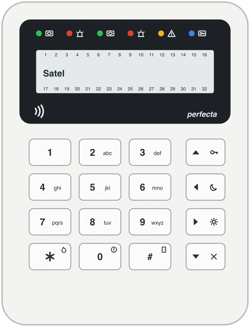 Satel PRF-LCD-A2